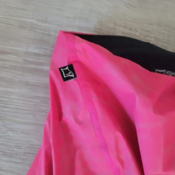 Skirt Sports Reflective Safety Capri Skirt Pink Athletic Attached Leggings S - Picture 3 of 9